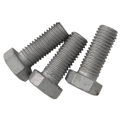 Q235 HDG Hex Head Bolt | 30–120mm | Hot-Dip Galvanized Hot-Dip Galvanized Hex Bolt Q235 HDG 30-120mm for Structural Fastening