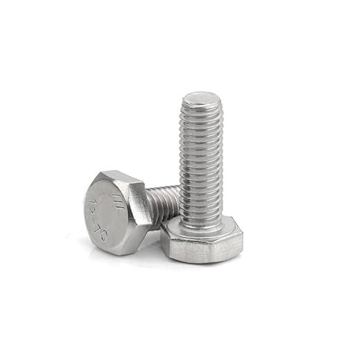 Corrosion-Resistant Stainless Steel Hex Bolts | A2-70 / A4-80 | M6–M20 Stainless Steel Hex Head Bolts A2-70 A4-80 M6-M20 for Solar and Industrial Use